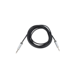Cable de Audio | Plug 1/4 in a Plug 1/4 in Stereo | Carcasa Cromada | Conectores Seetronic | Longitud 5m
