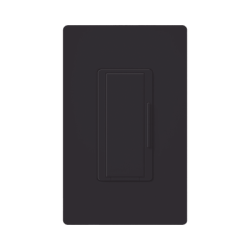 Atenuador (dimmer) Auxiliar de pared, compañero de atenuadores multilocación color negro