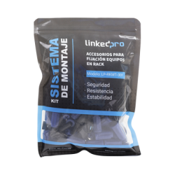 Kit de Montaje Rápido para Equipos en Rack / No más Tuercas Enjauladas / Soporta hasta 50 kg (50 Piezas)
