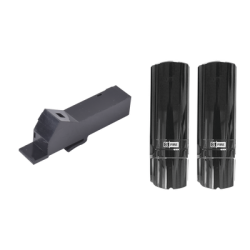 Detector de rayo fotoeléctrico con Mira / 3 rayos / 4 frecuencias / 50mts exterior / Alimentación 12-24 Vcc