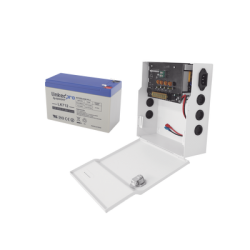 Kit / Fuente PLK12DC4ABK  + Batería incluída PL712