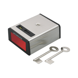 Botón de Pánico Enclavado / Restablecimiento Manual con Llave / Normalmente Abierto / Cubierta Metálica / 