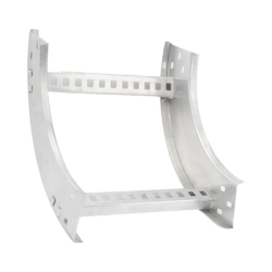 Curva Vertical Interior de Aluminio de 90° Perfil Z / Peralte 3 1/4