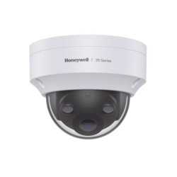 Domo IP 3 Megapixel / Lente 2.8 mm / 40 mts IR /  Ultra Baja Iluminación / NDAA / ONVIF / Exterior IP66 / Antivandalico IK10 / Ultra Baja Iluminación / H.265 / PoE / Serie 35 / Honeywell Security