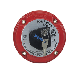 Interruptor Desconexión Batería Marina 9602, 250A Continuos, 360A Intermitentes, 6-32 VDC, Montaje Superficie, Terminales 5/16