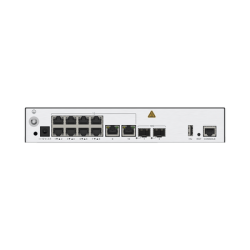 Controladora de Puntos de Acceso / 10 puertos 10/100/1000 Mbps / 2 puertos 10GE SFP+ / Hotspot 2.0 / Roaming Capa 2 y 3 / Rendimiento 10 Gbps / Soporta 256 APs / Hasta 2048 Clientes 