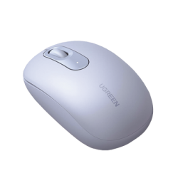 Mouse Inalámbrico 2.4G 800/1200/1600/2400 DPI | Función de 3 botones | Alcance 10m | Silencioso |  Ergonómico | Anti-caída y Anti-interferencias | Batería Alcalina AA incluida  | Color Dusty Blue.