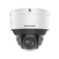 Domo IP 4 Megapixel / Lente Mot. 2.8 - 12 mm / Dual Light (30 mts IR + 30 mts Luz Blanca) / IK10 / IP67 / Reconocimiento Facial / WDR 140 dB / DeepinView / Búsqueda por Atributos / Heat Map / ACUSENSE / DARKFIGHTER S / Audio de Dos Vías