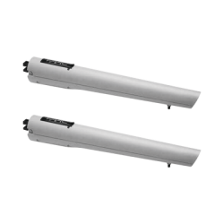 Kit de Operadores FAAC S418 para Puertas Abatibles de hasta 2.7m y 300Kg / Con Capacidad de Respaldo de Baterías y Desbloqueo Manual