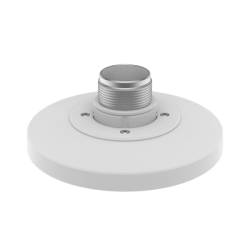 Adaptador tipo Plato necesario para montar en Pared o Techo Cámaras Hanwha serie X y P.