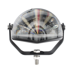 Luz LED límite de arco color rojo, para zonas de trabajo en montacargas y vehiculos 