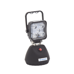 Lámpara de trabajo de mano, con batería recargable y montaje magnético, IP67