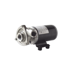 Bomba centrifuga Cyclone de alta presión a 12 Vcd, caudales de 21 GPM, presión máxima de 17 psi, en acero inoxidable 