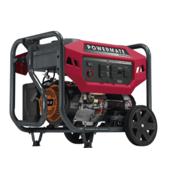 Generador Inversor Portátil a Gasolina, 7.5 kW, 120/240Vca, Arranque Manual