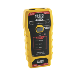 Probador de Cables de Red y Probador de Cables de Datos LAN Explorer™ con Transmisor Remoto.