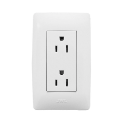 Contacto Dúplex de 127 V~60 Hz 15 A / Color Blanco.