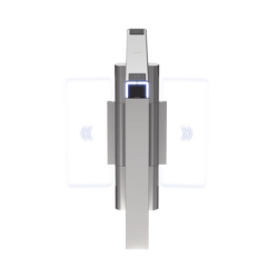 Torniquete Swing Central PREMIUM para Ampliar Carriles / Iluminación LED / Carril de 90 cms / Requiere Torniquetes Izquierdo y Derecho