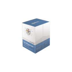 Bobina de 305 metros con 6 conductores de cobre trenzado calibre 20, aislamiento individual de FRPVC de alta calidad, cubierta exterior de PVC con protección anti-flama CM. Para aplicaciones de control de acceso 