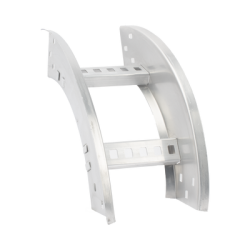 Curva Vertical Exterior de Aluminio de 90° Perfil Z / Peralte 3 1/4