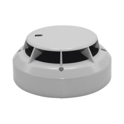 Detector Fotoeléctrico Convencional De Humo a 2 Hilos o 4  Hilos Usando Base (HSC-4R), Listado UL 268 7th edición (0200-11280)