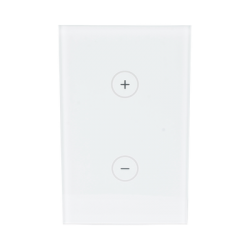 (ZWAVE) Dimmer panel táctil touch inalámbrico Zwave Plus. Compatible con Hubitat HC8, Álula  M2M, otros 