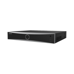 [Acusearch] NVR 12 Megapixel (4K) / 32 canales IP / 16 Puertos PoE+ / Reconocimiento Facial / AcuSense (Evita Falsas Alarmas) / 4 Bahías de Disco Duro / Switch PoE 300 mts / HDMI en 4K / Alarmas I/O