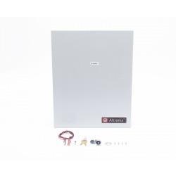 12 Vcc @ 10 A / Fuente tipo control / 16 salidas / capacidad de baterías de respaldo / Requiere batería.