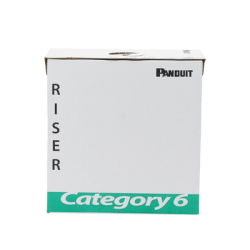 Bobina de Cable UTP, Categoría 6 de Alto Rendimiento (+350 MHz),  23 AWG, PVC (CMR, Riser), Bobina de 305 m, Color Azul