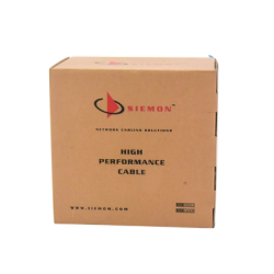 Bobina de Cable UTP Reelex, de 4 pares, Alto Desempeño Cat6, PVC (CM), Color Azul, 23 AWG, 305m