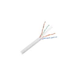 Bobina de Cable UTP 305 m. de Cobre, NetKey, Reelex, Gris, Categoría 6 (24 AWG), 1000Mbps, PVC (CM), de 4 pares
