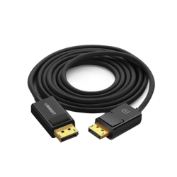 Cable DisplayPort 1.2 Macho a Macho | Longitud 5m | Versión DP1.2 | Soporta 4K@60Hz; 2K@144Hz | Soporta 3D | Color profundo de 8 y 10 bits | Blindaje Interno Múltiple | Cobre Estañado 28AWG  | Botón de Liberación.