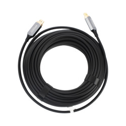 Cable HDMI de Fibra Óptica de 15m | Alta Definición | Version 2.1 | Alta velocidad 18Gbps | 8K@60Hz | HDCP 2.2 | Resistente a EMI y RFI