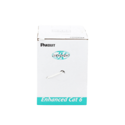 Bobina de Cable UTP 305 m. de Cobre, TX6000™ PanNet, Reelex, Blanco, Categoría 6 Mejorado (23 AWG), PVC (CM), de 4 pares