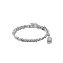Cable HDMI de Alta Resolución en 8K  / Versión 2.1 / 1 Metro de Longitud / Recomendado para Audio eARC / Dolby Atmos