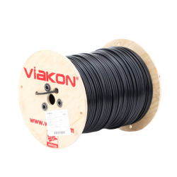 RG59 Coaxial / para Video / 305 Metros / HECHO EN MÉXICO / Optimizado para HD / Intemperie