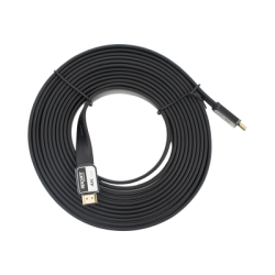 Cable HDMI de 5m | Alta Definición | Version 2.0 | Alta velocidad 18Gbps | 4K@60Hz | Conectores Chapados en Oro | Tipo Plano