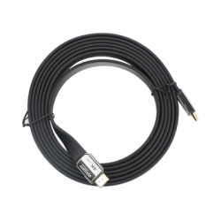 Cable HDMI de 3m | Alta Definición | Version 2.0 | Alta velocidad 18Gbps | 4K@60Hz | Conectores Chapados en Oro | Tipo Plano
