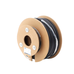 Carrete de Fibra Óptica Monomodo con conectores LC-LC Duplex, Reforzada con Kevlar, de 150 metros, Para instalaciones subterráneas por tubería