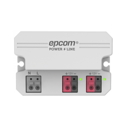 Fuente de alimentación /  12 Vcc / 2 Amperes / Terminales de entrada para Vca en 2 pines / 2 salidas para Vcc en 2 pines