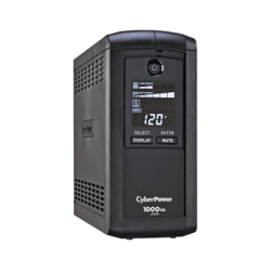 UPS de 1000 VA/600 W, Topología Línea Interactiva, Entrada 120 Vca NEMA 5-15P, Tipo Mini Torre, Con 9 Tomas NEMA 5-15R