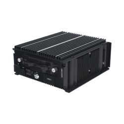 DVR Hibrido Móvil 1080p / 4 Canales TURBO + 8 Canales IP / Soporta 4G / WiFi / GPS / Sensor G / Soporta 2 Memorias SD / Alarmas I/O / Salida de Video