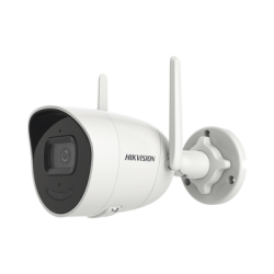 Bala IP 2 Megapixel / Lente 2.8 mm / 30 mts IR / Exterior IP66 / Wi-Fi / ACUSENSE Lite / WDR 80 dB / H.265+ / Micrófono y Bocina Interconstruido / Micro SD / Se Conecta Directo a la App de Hik-Connect 