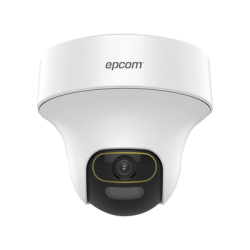 Cámara LUZ DUAL (IR + LUZ BLANCA) / Domo TurboHD 2 Megapixel (1080p) / Luz Blanca 20 mts / Gran Angular 106° / Lente 2.8 mm / 30 mts IR EXIR / Exterior IP67 / 4 Tecnologías /  Micrófono Integrado