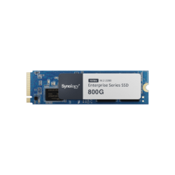 SSD NVMe M.2 Serie Enterprise |  SSD 800GB | Alto Rendimiento 660.000 IOPS Lectura | 120.000 IOPS Escritura | Resistencia Hasta 2900 TBW | Protección de Datos Integral | Análisis de Vida Útil | Compatible con Synology DSM.