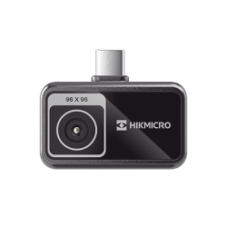MINIE - Cámara Termográfica Portátil para Celulares (Android) /  Conector Tipo USB - C / Lente 1.3 mm / IP40  / JPEG (Imagen) / Video (MP4) / Rango de Medición de -20°C a 400°C 