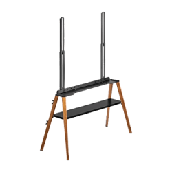 Soporte de TV Easel Studio TV Floor Stand | Compatible VESA 200x200 a 600x400 | Para Pantallas de hasta 75 Pulgadas | Capacidad de Peso 40 kg | Altura Ajustable 905-2590 mm | Incluye Cable Anti-Caída