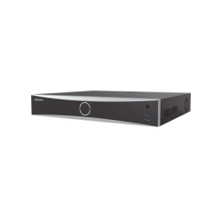 NVR 32 Megapíxel (8K) / 16 Canales IP / 16 Puertos PoE+ / ACUSENSE / ANPR / Conteo de Personas / Reconocimiento Facial  / 4 Bahías de Disco Duro / Soporta POS / Alarmas I/O