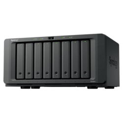 NAS DiskStation DS1825+ | 8 Bahías | AMD Ryzen V1500B | 8 GB DDR4 ECC | Hasta 2,239 MB/s Lectura | 2 Puertos 2.5GbE | Expansión PCIe 3.0 | Compatible con 10GbE y 25GbE | Caché SSD M.2 | Synology DSM.