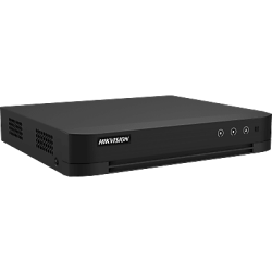 DVR 4 Canales TURBOHD + 4 Canales IP / 8 Megapixel (4K) / Audio Bidireccional / ACUSENSE / 1 Bahía de Disco Duro / Salida de Video en Full HD / H.265+