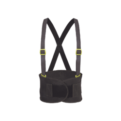 Faja elástica reforzada extra grande, con cierre delantero y herrajes de plástico.